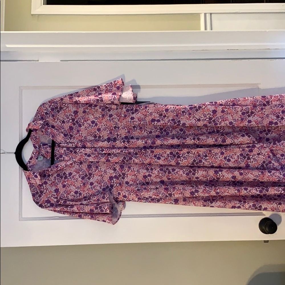 NWT tuckernuck pink and purple floral dress
